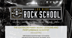 Desktop Screenshot of losriosrockschool.com